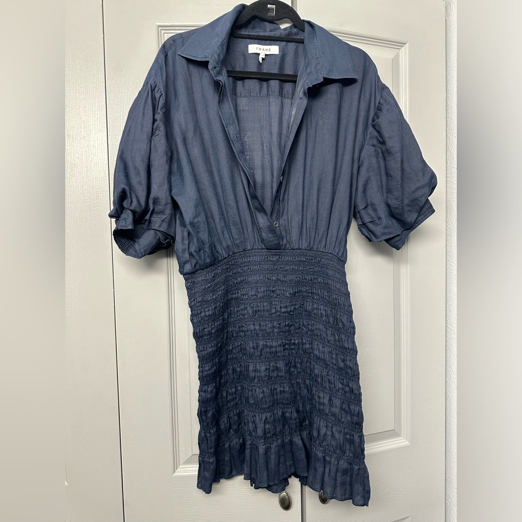 Frame Navy Dress